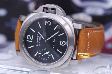 panerai luminor marina titanium pam 177|panerai luminor pam 177.